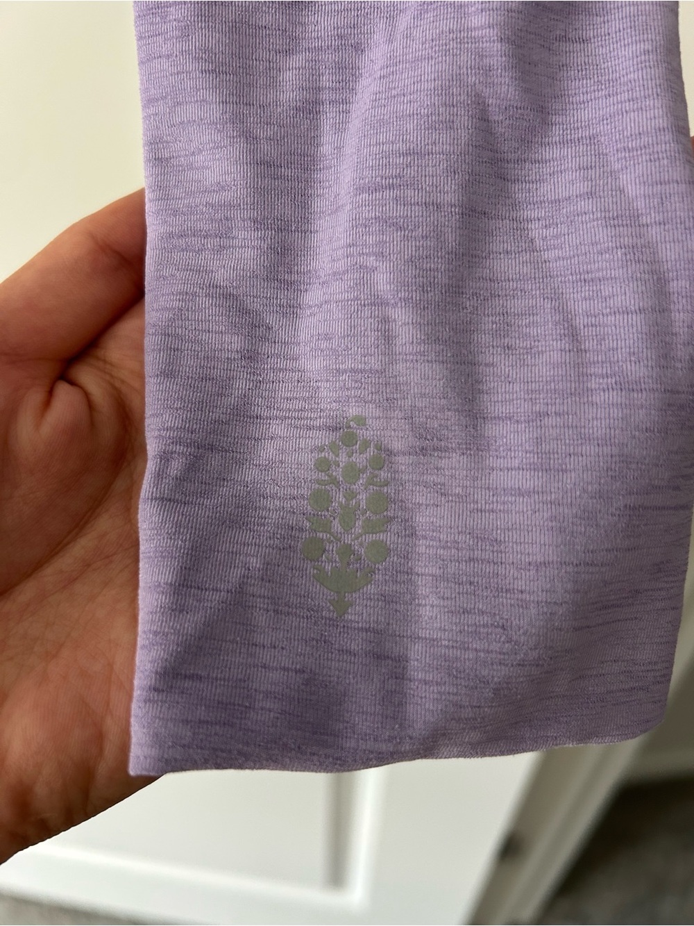 FP Movement by Free People Lavender Layered Long Sleeve Tee - Picture 4 of 5